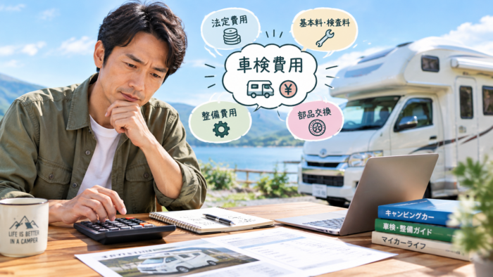 キャンピングカー 車検 費用
