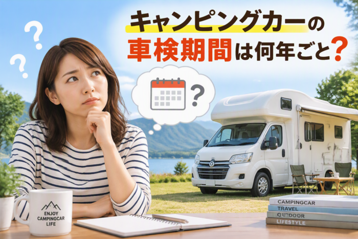 キャンピングカー 車検 機関
